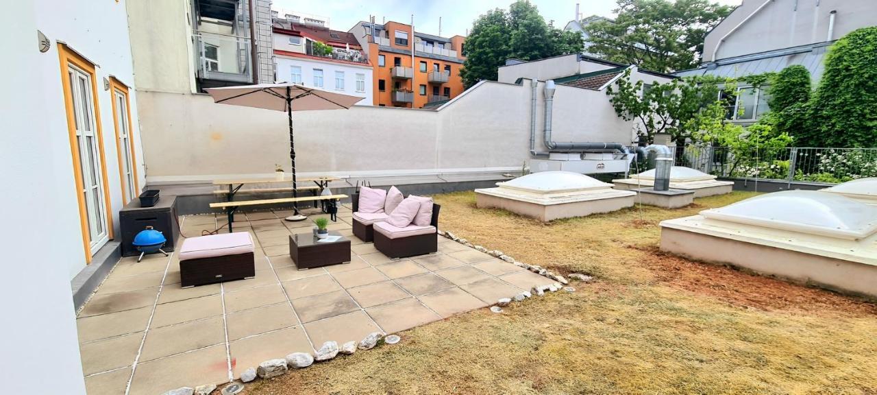Comfortable, Specious Apartment With Inner Garden- Marzstrasse Apartments Wien Eksteriør bilde